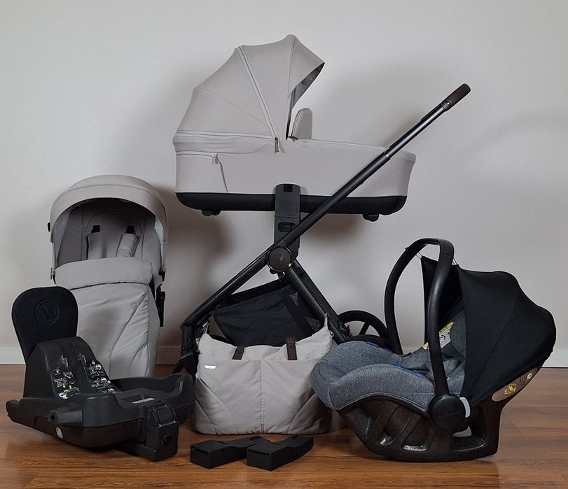 NAJNOWSZY MODEL  Venicci Claro . Wózek 4w1 z bazą isofix