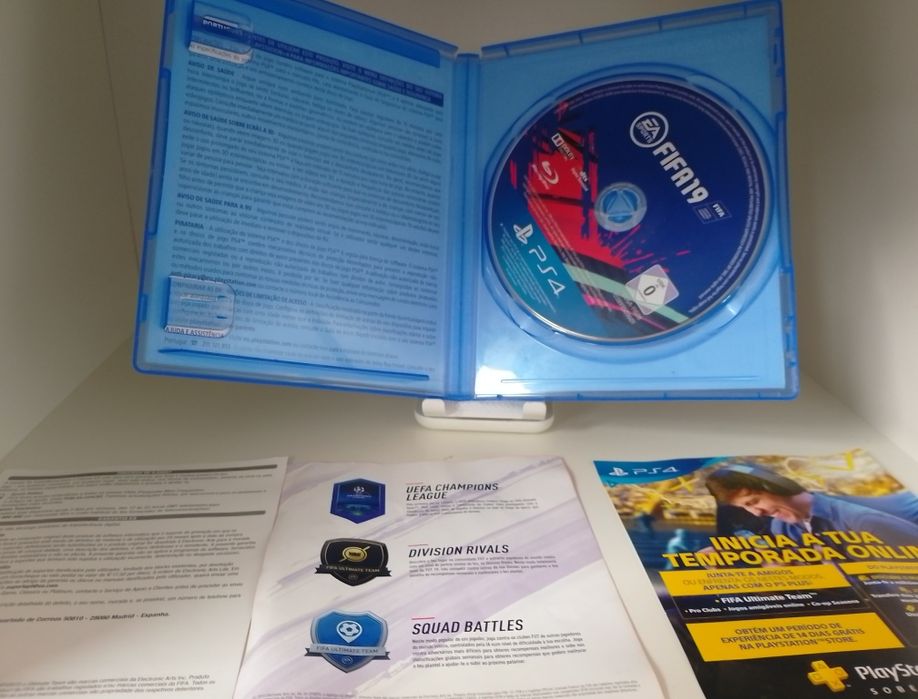 Fifa 19 jogo PlayStation 4 como novo
