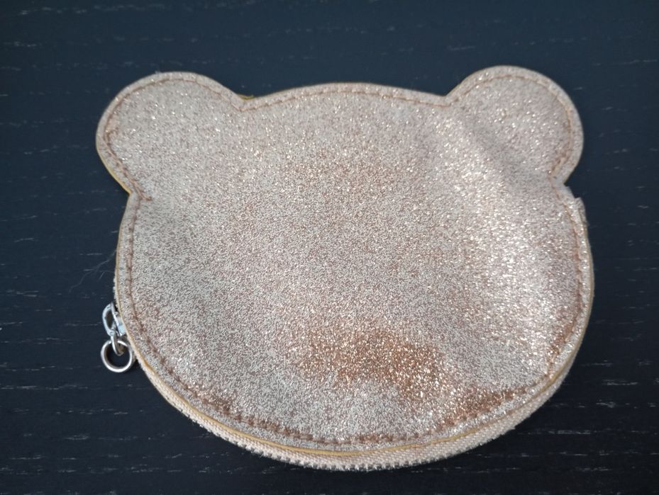 Porta moedas dourado