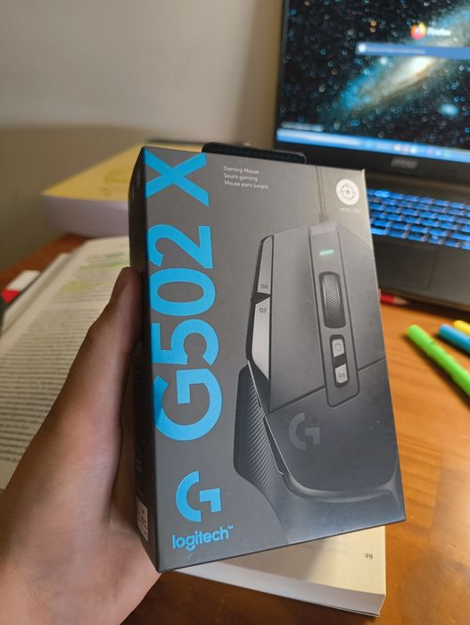 *COMO NOVO* LOGITECH G502X (com fio)