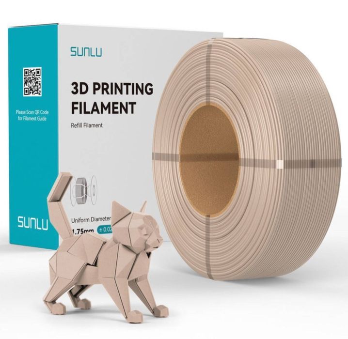 Пластик sunlu petg Дуб, біла кістка, глина