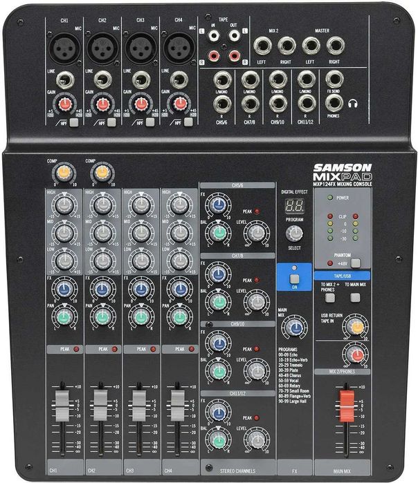 Samson MXP124FX MixPad Mikser analogowy