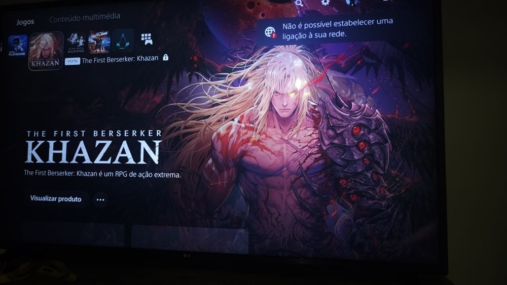 Ps5 de disco com 4 jogos digitais sem comando