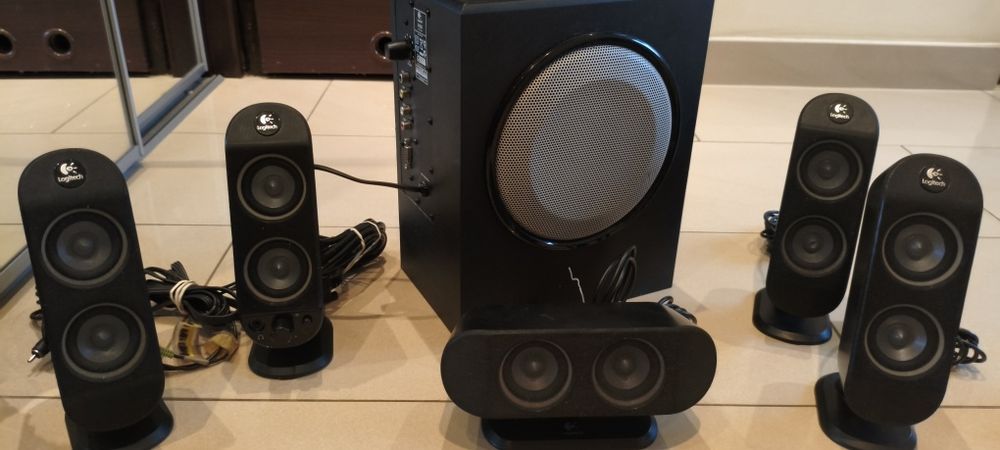 Głośniki Logitech X-530 5.1 – sprawne, mało używane