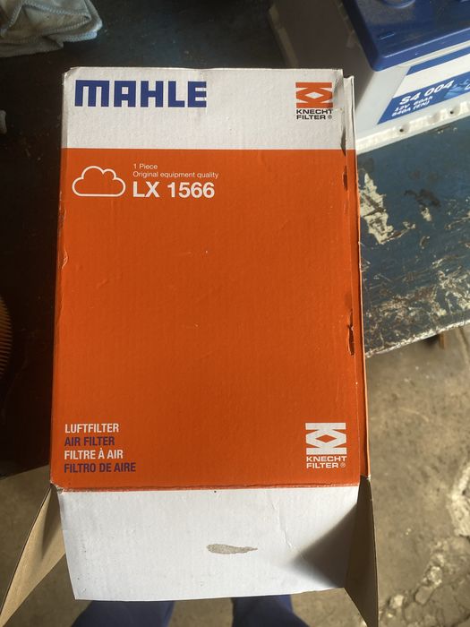 Повітряний фільтр MAHLE LX 1566