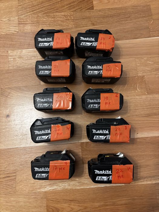 Makita 18v  4-5-6a