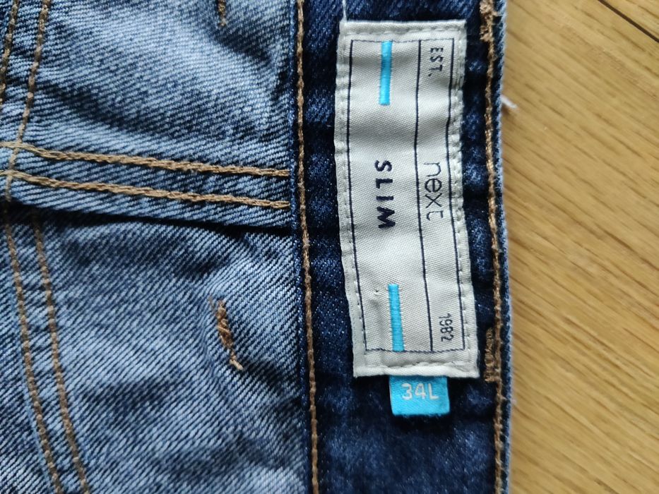 Spodnie Next slim 34 L