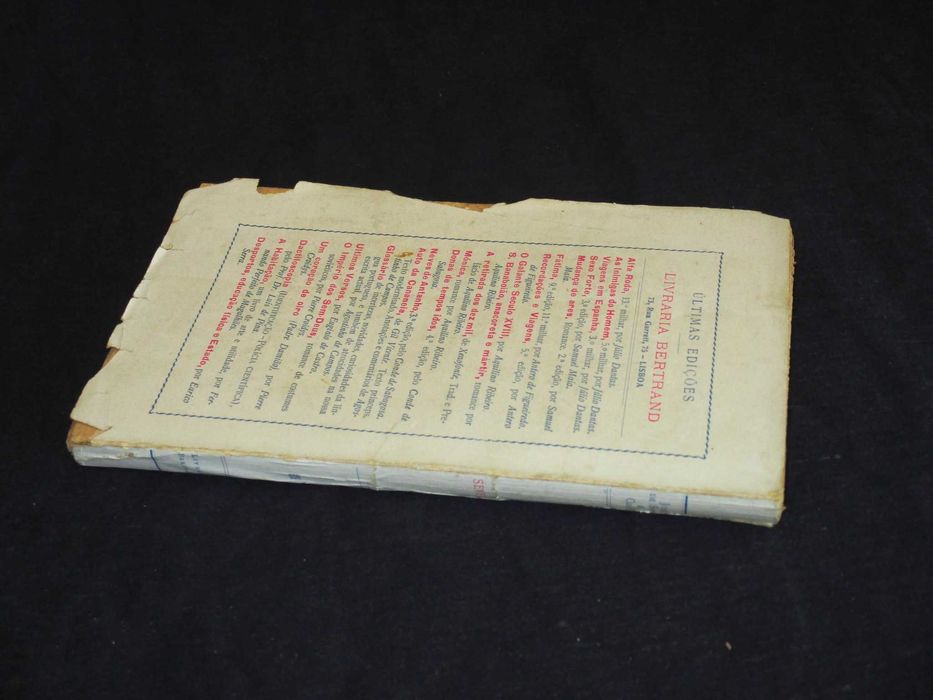 Livro Severa Júlio de Sousa e Costa Bertrand 1936