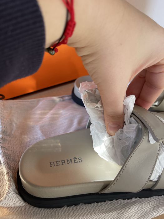 Klapki  Hermes Chypre