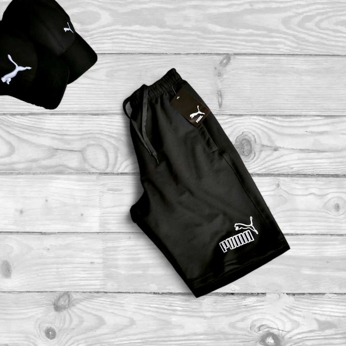Чоловічі шорти Puma чорні Пума