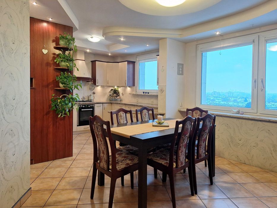 Wynajmę przestronne 3-pokojowe mieszkanie z widokiem, Gdańsk Zaspa