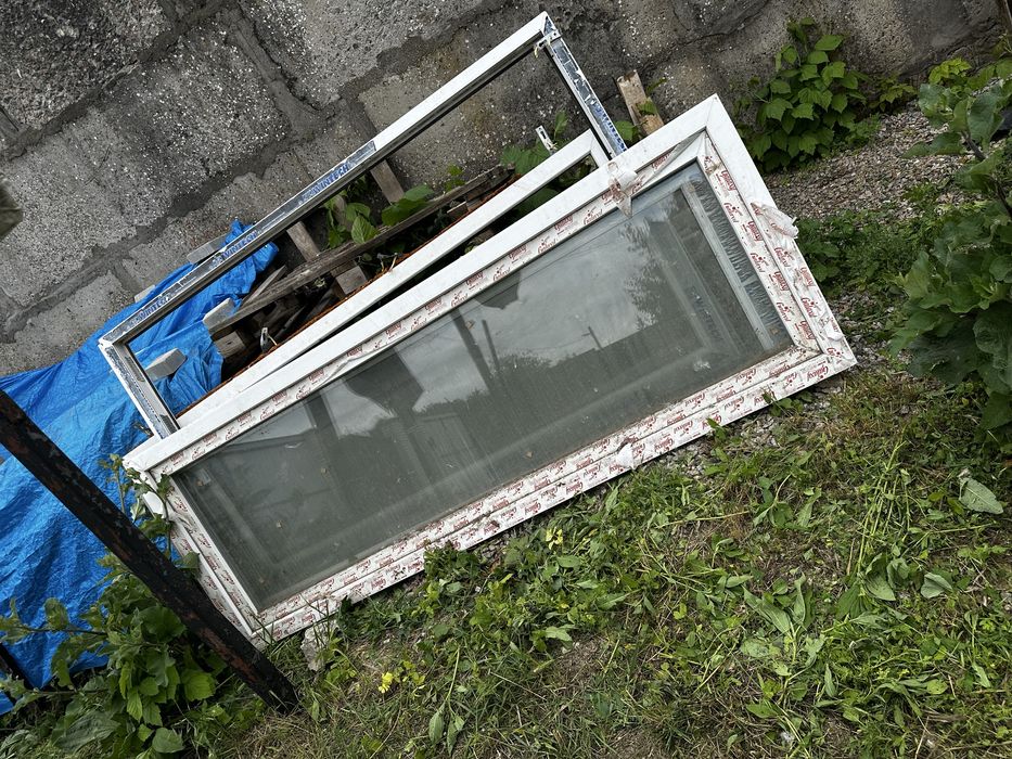 Продам металопластиаовые окна и двери б/у