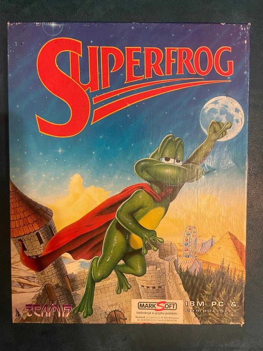 Superfrog | Big Box PL MarkSoft, klasyczna platformówka