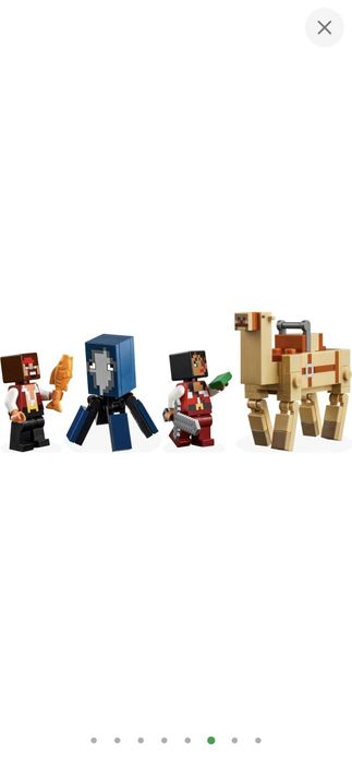 Конструктор Lego Minecraft Подорож на піратському кораблі