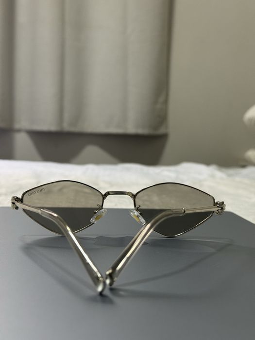 Óculos Miu Miu Prateado - NOVO