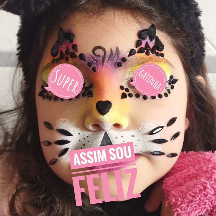 Pinturas faciais e jogos tradicionais