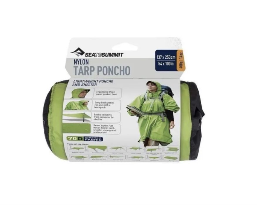 Дощовик-пончо Sea to Summit Tarp Poncho