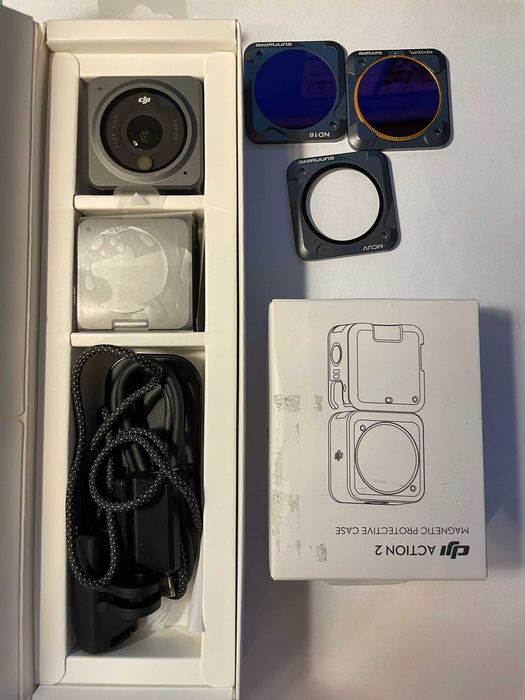 Kamera sportowa DJI Action 2 power combo idealna do drona FPV
