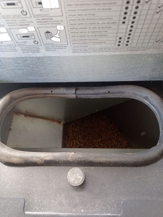 Salamandra aquecimento Solzaima a pellets