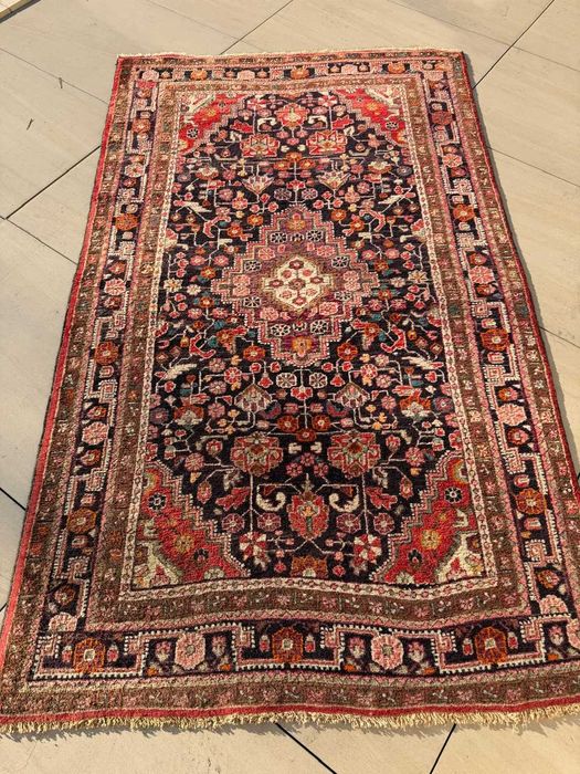 Dywan Vintage Wełniany Perski Iran Hamadan 225x130 galeria 10 tys