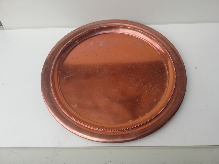 11. Taca miedziana 30cm  naczynie miedziane