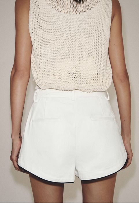 Шорти Zara з защіпами S