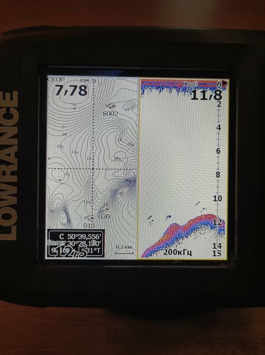 Lowrance Elite 5 chirp + карта NAVIONICS Gold