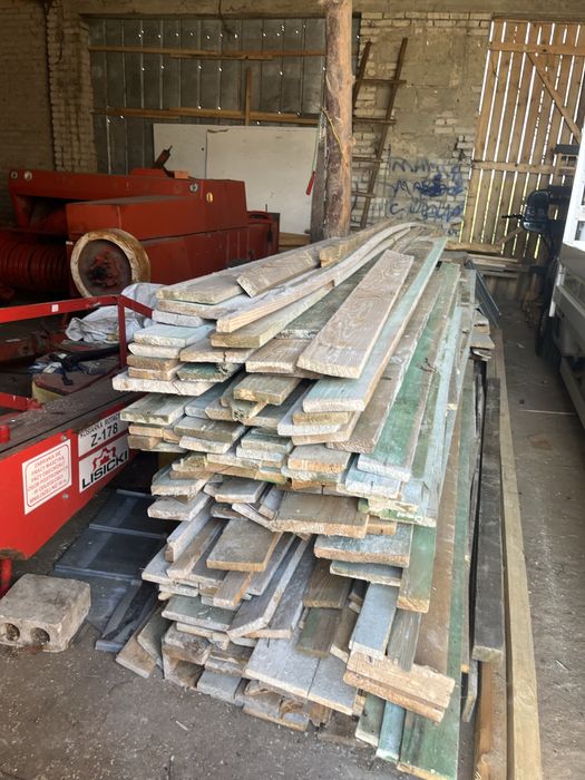deski suche- 5 m3 po budowie z imprgnatem ..