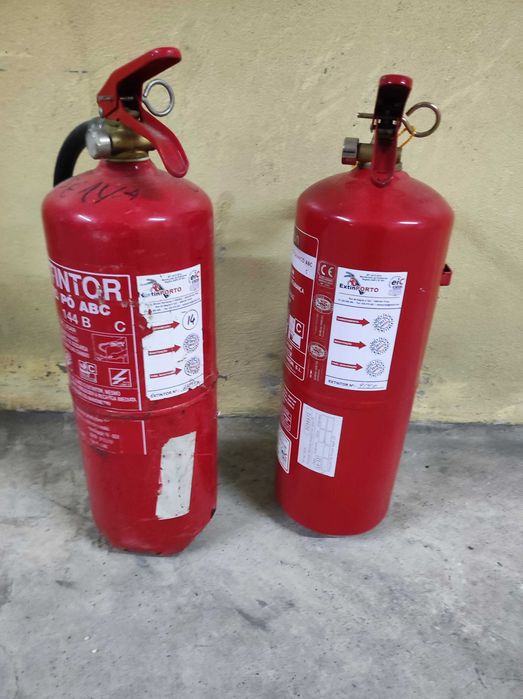 Extintores usados