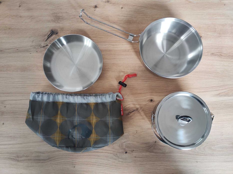 Zestaw naczyń turystycznych Tatonka Camp Set Large