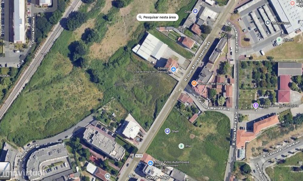 Terreno para construção 1038m2