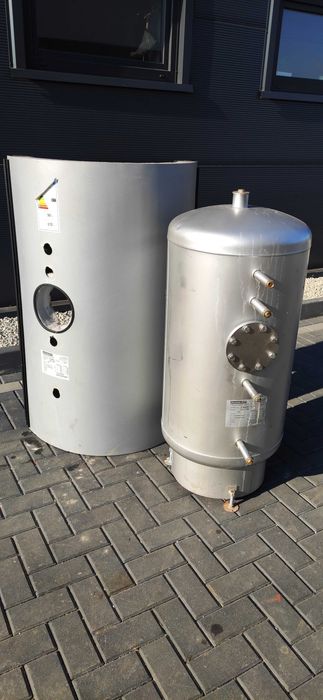 Bojler nierdzewny 150 / 170 L VIESSMANN NOVUM RUDERT wężownica ocieplony