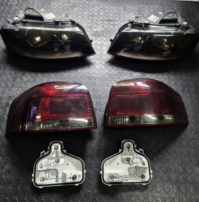 Komplet lamp Audi a3 8p 2007r.FOLIA PPF
