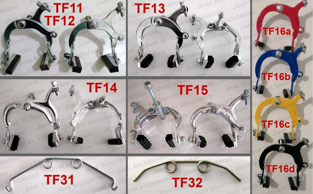 Travões de fio de bicicleta clássica