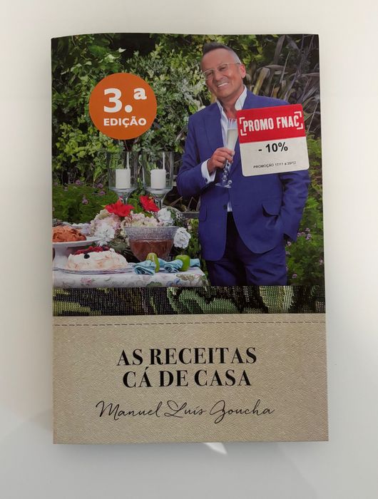 Livro “As receitas cá de casa” - Manuel Luis Goucha - 3’ edição
