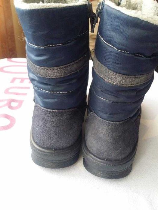 Чобітки шкіряні дитячі зимові superfit gore-tex.