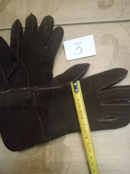 Перчатки -жен и муж.Кожа.