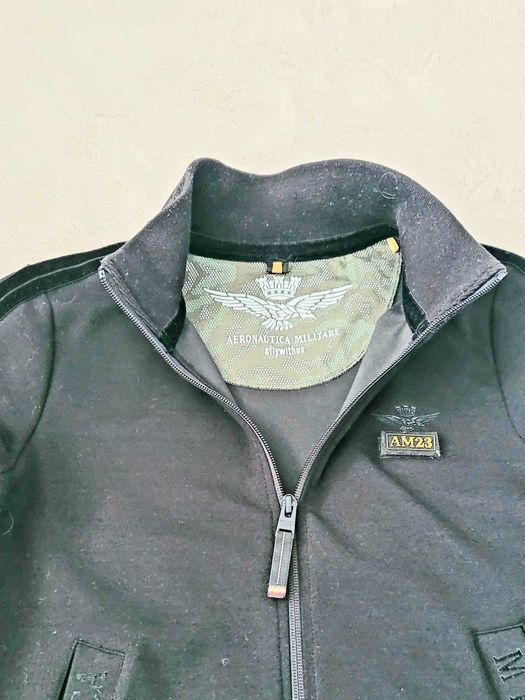 Aeronautica Militare rozpinana bluza damska rozm. xs czarna.