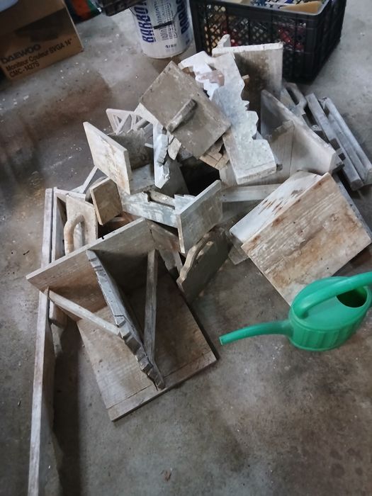Conjunto de moldes para gesso