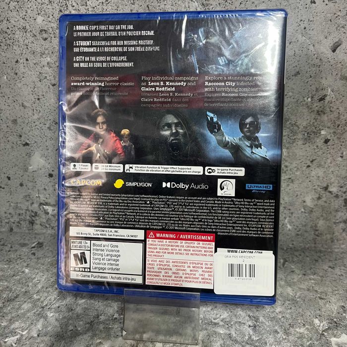 Gra PS5 RESIDENT EVIL 2 | Firma |