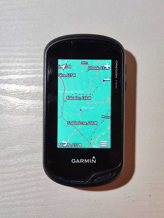 Nawigacja GPS Garmin Oregon 750t + uchwyt rowerowy. Stan igła!