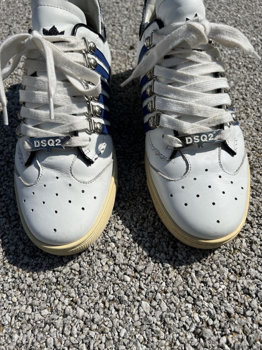 Dsquared2 sneakersy buty sportowe 39 skórzane