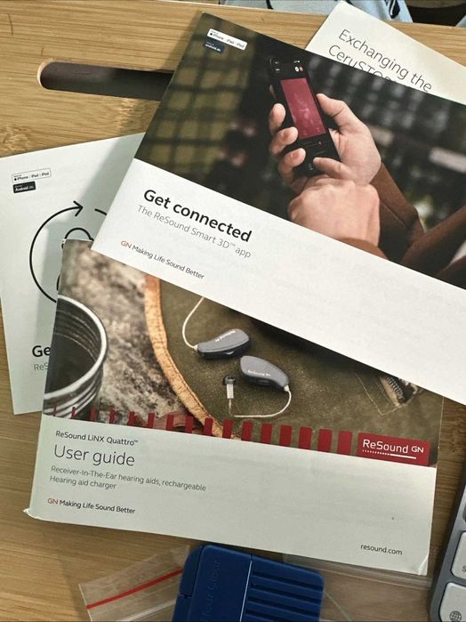 Слуховой аппарат бизнес-класса Resound Linx Quattro RE 761-DRWC новый