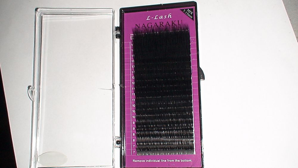 неМагнитные накладные ресницы продаются в аккуратной коробочке,