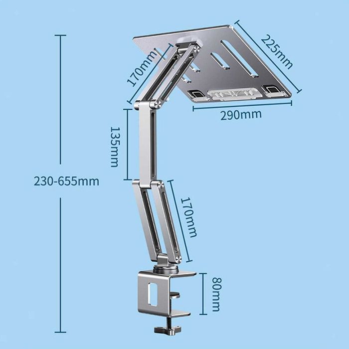 Uchwyt na tablet, monitor, laptopa, podstawa obrotowa 360°.  Warszawa