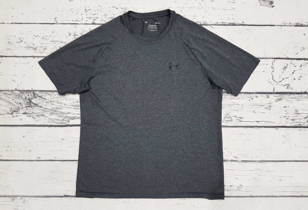 Under Armour * the tech tee * koszulka * szara * męska * idealna * M