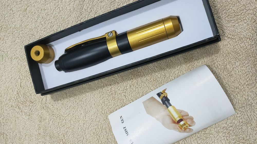 Caneta pressurizada ou hyaluron pen (intradermoterapia)