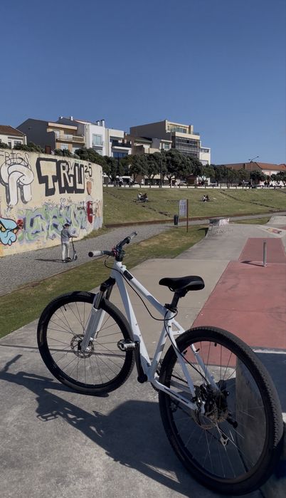 Bicicleta de grau  rockrider modificada