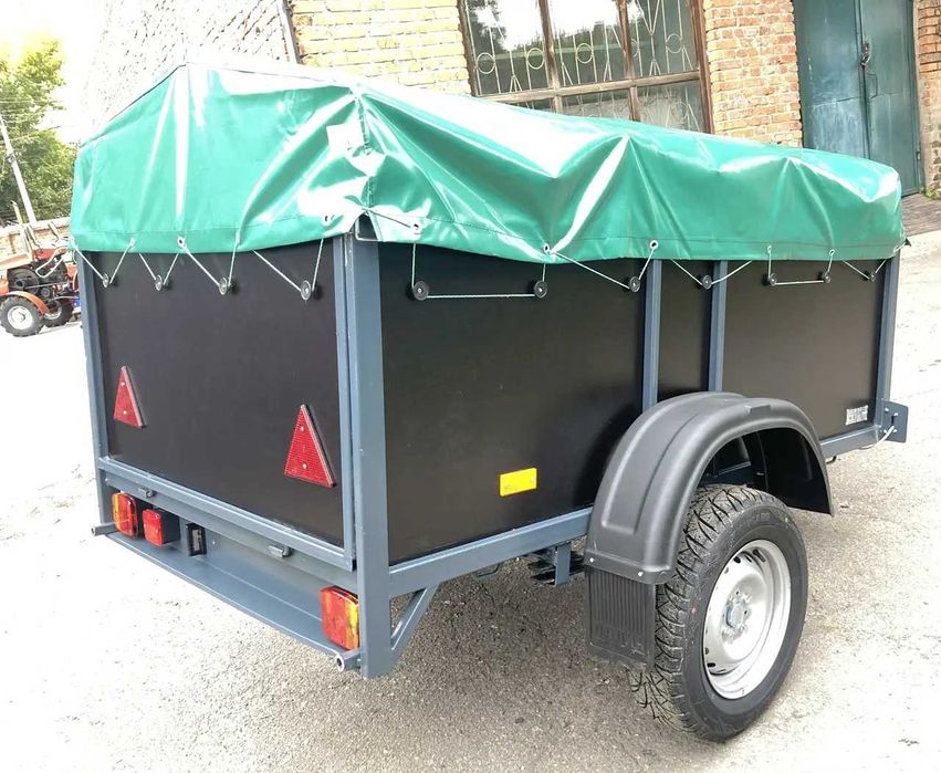 Причіп автомобільний бакеліт розмір 2000 на 1200 на 600мм Палич