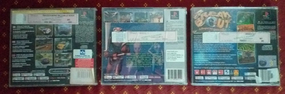 Jogos Breakout, Colin McRae para PlayStation 1